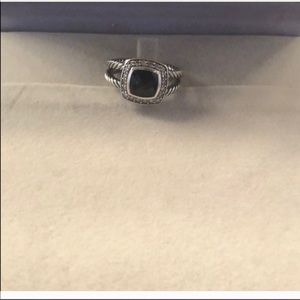 David Yurman black onyx ring